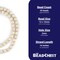 The Bead Chest Cream Unwaxed Natural Wood Beads (12mm), Great for Essential Oils, Diffuser Jewelry, and Dyeing